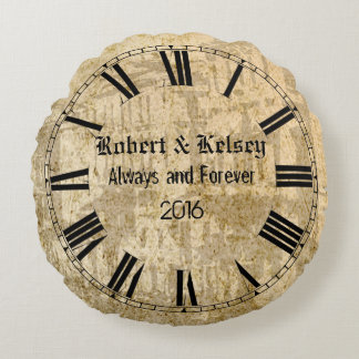 Coussins Ronds Mariage ou anniversaire personnalisé