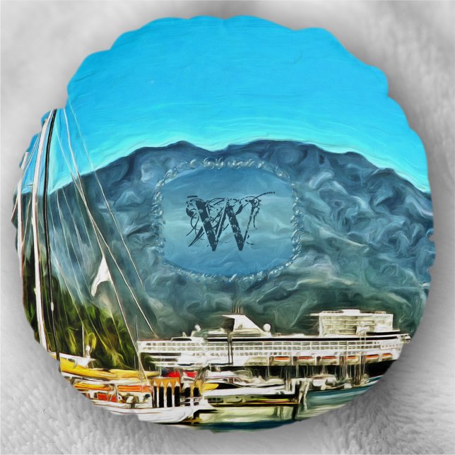 Coussins Ronds Marina Vallarta 0946 (Créateur téléchargé)