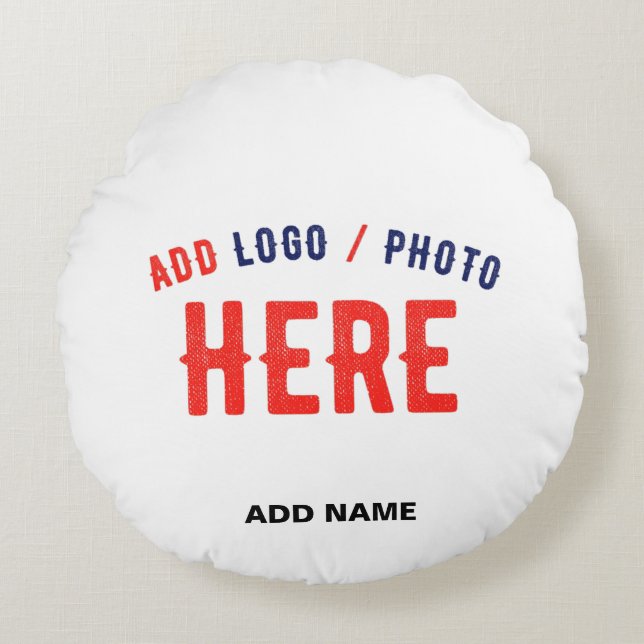 COUSSINS RONDS MARQUE BLANCHE MODERNE ET PERSONNALISABLE VÉRIFIÉE (Devant)