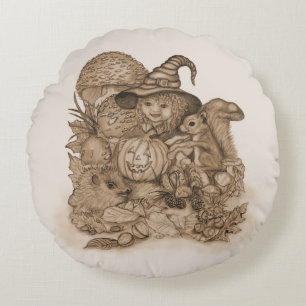 Coussins Ronds Meilleurs voeux pour un Bon thanksgiving
