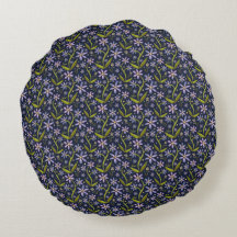 Midnight | Dancing Watercolor Daisies Apron