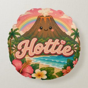 Coussins Ronds Mignon oreiller rond kawaii Hawaï