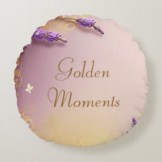Coussins Ronds Moment d'or Times Pillow Schmidt Stationery