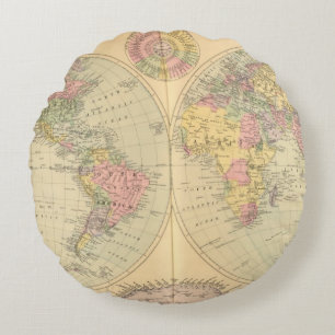 Coussins Ronds Monde 10