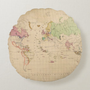 Coussins Ronds Monde 2