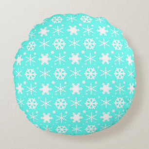 Coussins Ronds Monnaie de flocons de neige