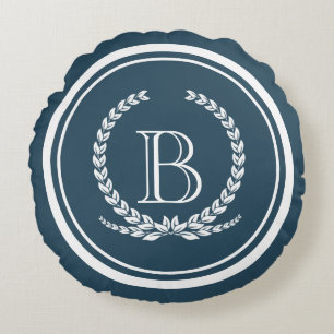 Coussins Ronds Monogram design
