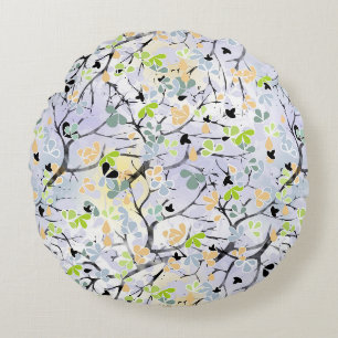 Coussins Ronds motif Abstrait