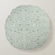 motif bébé vert