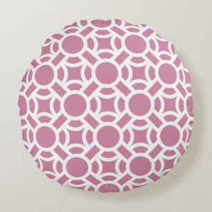Coussins Ronds Motif blanc sans faille do-it-yourself couleur Arr