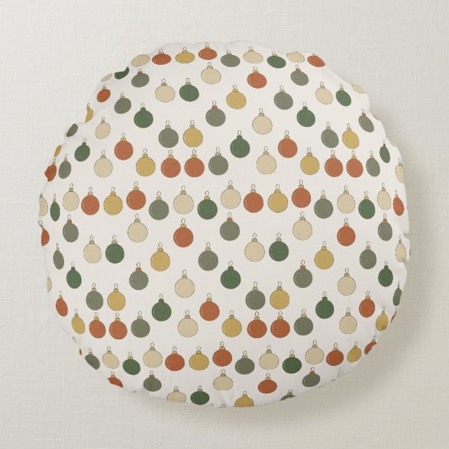 Coussins Ronds Motif de boules rondes (Devant)