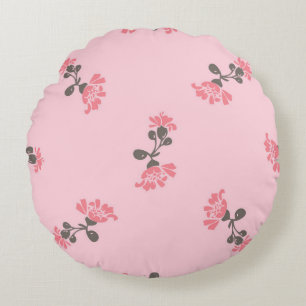 Coussins Ronds Motif de fleurs