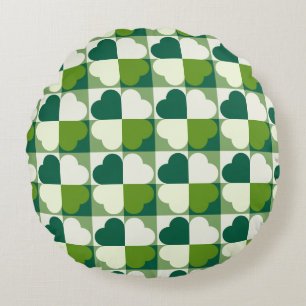 Coussins Ronds Motif de la Saint-Patrick