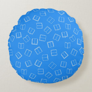 Coussins Ronds Motif de livre