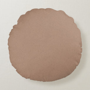 Coussins Ronds Motif de texture subtile étoilée tachetée