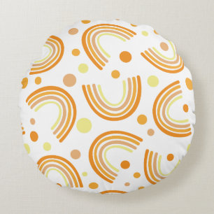 Coussins Ronds Motif géométrique d'arche Boho