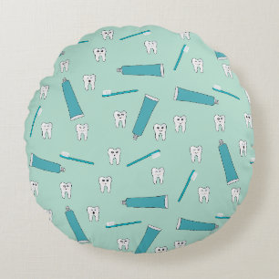 Coussins Ronds Motif pour dentifrice pour dentifrice pour dentifr