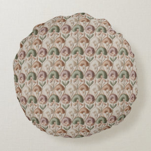 Coussins Ronds Motif sans couture vintage