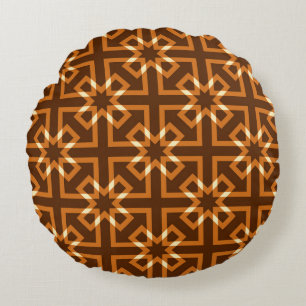 Coussins Ronds motif textile Abstrait. Arrière-Plan. Papier peint