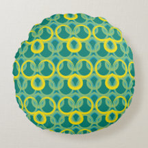 motif vert jaune géométrique Abstrait