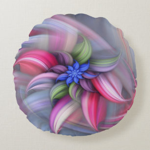 Coussins Ronds Motifs en effervescence