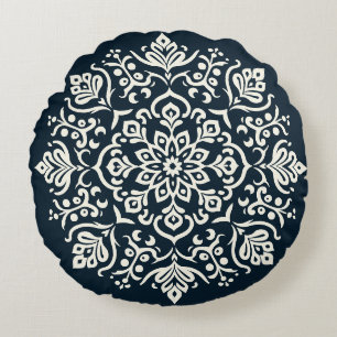 Coussins Ronds Motifs majestueux orientaux arabes