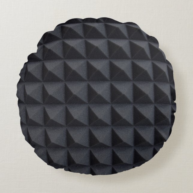 Coussins Ronds Mousse acoustique : Endommagement sonore du studio (Devant)