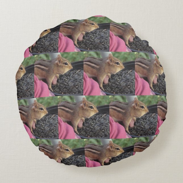 Coussins Ronds My Friend Chippy Round Pillow (Dos)