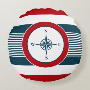 Coussins Ronds Nautical design