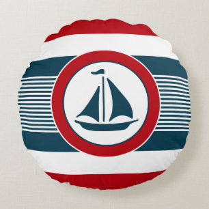 Coussins Ronds Nautical design