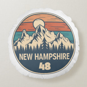 Coussins Ronds New Hampshire 48 Sunset