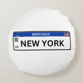 Coussins Ronds New York Mercosur