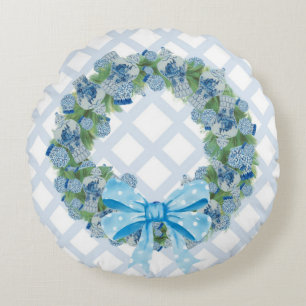 Coussins Ronds Noël Chinoiserie Ginger Jar Jars