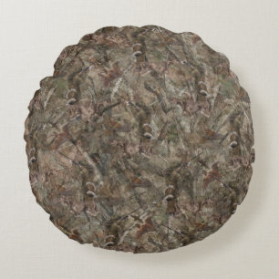 Coussins Ronds Nouveau camouflage de conception pour le chasseur 