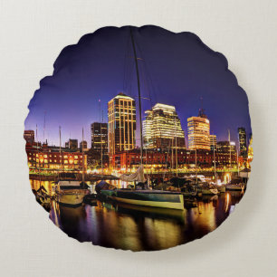 Coussins Ronds Nuit chez Puerto Madero