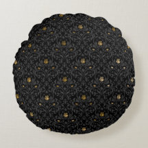 Nursery gothique Noir Rose Damask