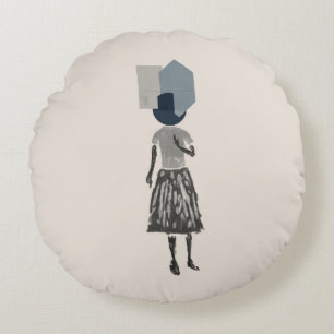 Coussins Ronds objet_14_une femme_1