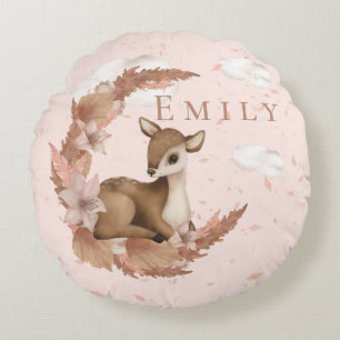Coussins Ronds Oh, charmant Cerf & Nuages Stars Nursery Thon Pill