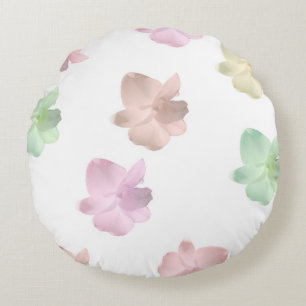 Coussins Ronds Orchidée