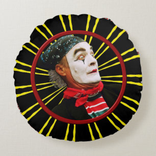 Coussins Ronds Oreiller à lancer rond de mime