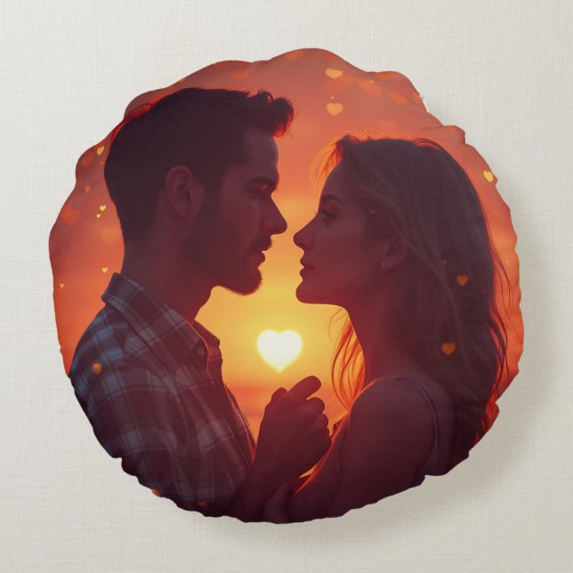 Coussins Ronds Oreiller Rond (Dos)