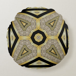 Coussins Ronds Oreiller rond Art Déco Globe Glam