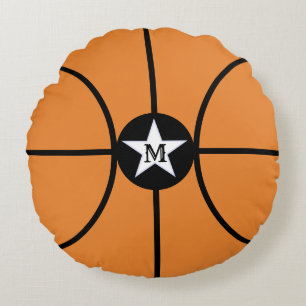 Coussins Ronds Oreiller rond Basketball Star