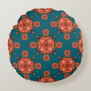Coussins Ronds Oreiller rond Botanic Bloom