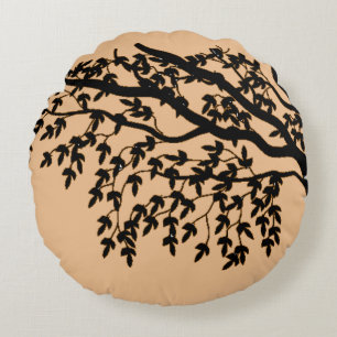 Coussins Ronds Oreiller rond - Branches Fragiles