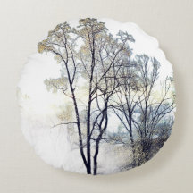 Oreiller rond de la forêt vierge