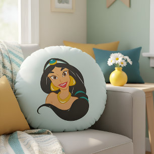 Coussins Ronds Oreiller rond Jasmine
