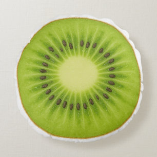 Coussins Ronds Oreiller rond kiwi