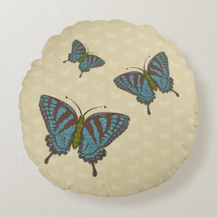 Coussins Ronds Oreiller Rond Queue d'Hirondelle Japonaise