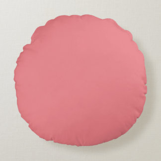 Coussins Ronds Oreiller rond rose jeté (40,64 cm)